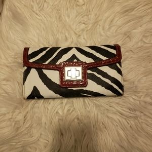 Zebra print wallet